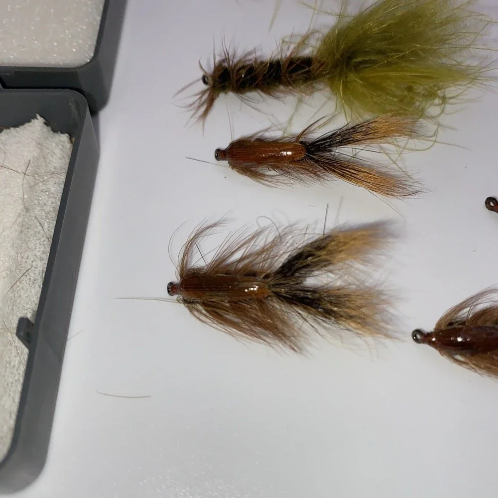 Vintage Fishing Lure Lot Caddis Caddisfly Mayfly Bug Feather Scientific Anglers